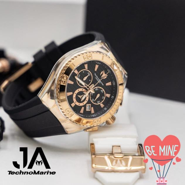 TechnoMarine Cruise Star Men s Watch 46.65mm Swiss Rose Gold