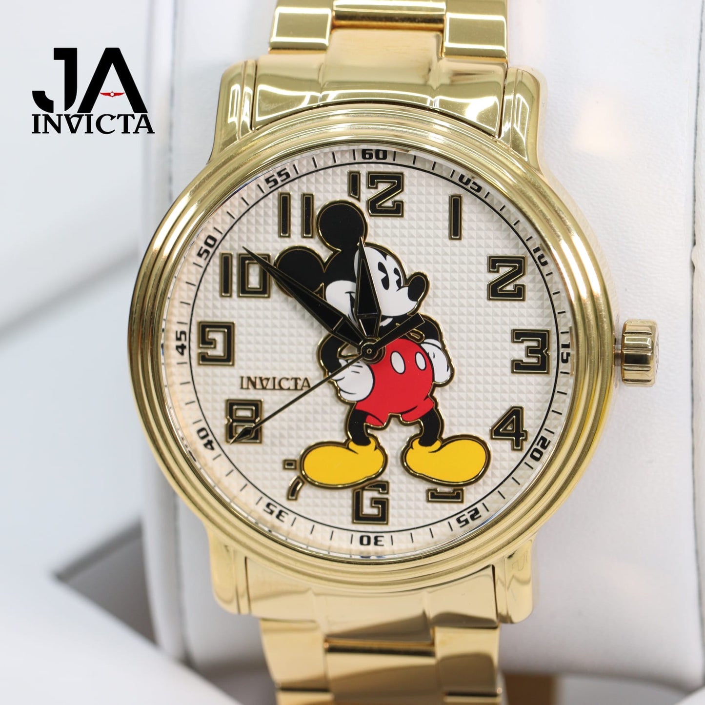 Invicta Disney Limited Edition Mickey Mouse Men's Watch - 43mm, Steel Una Pulsera Gratis