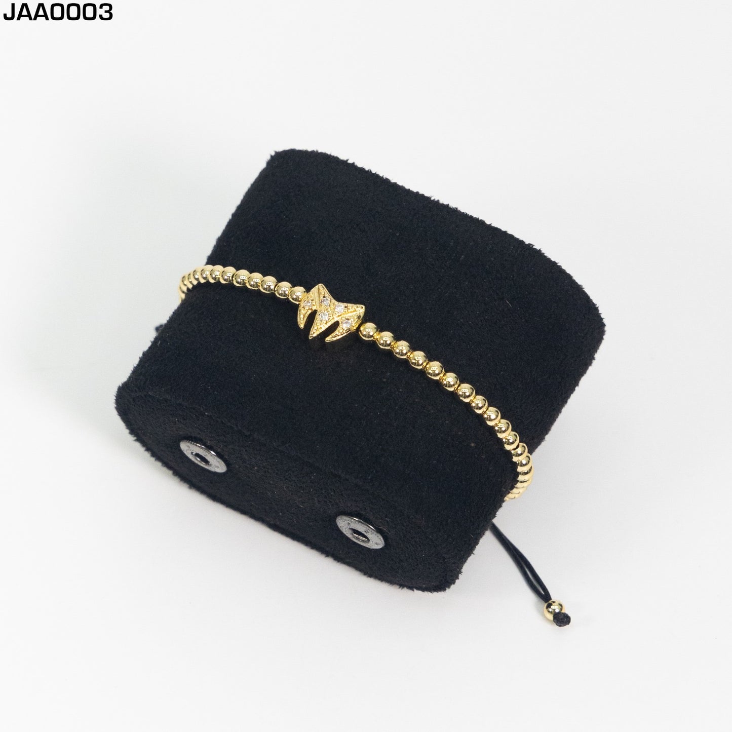 Pulsera Para Hombres Ajustable Color Oro