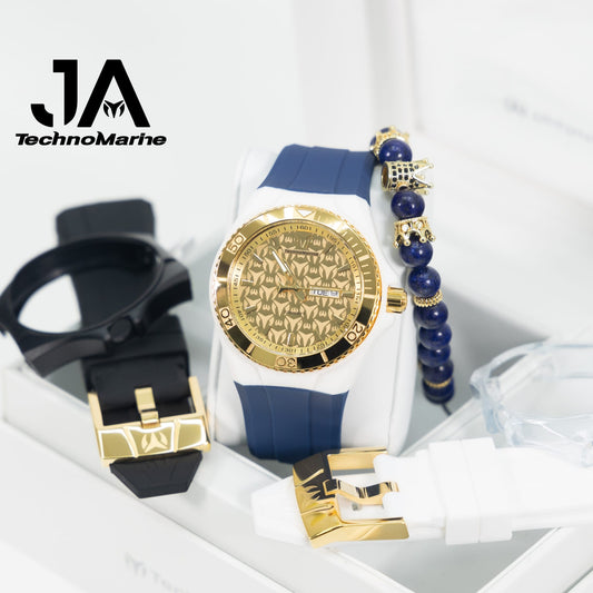 Technomarine Cruise Monogram 46mm Tres Correas y Una Pulsera Gratis