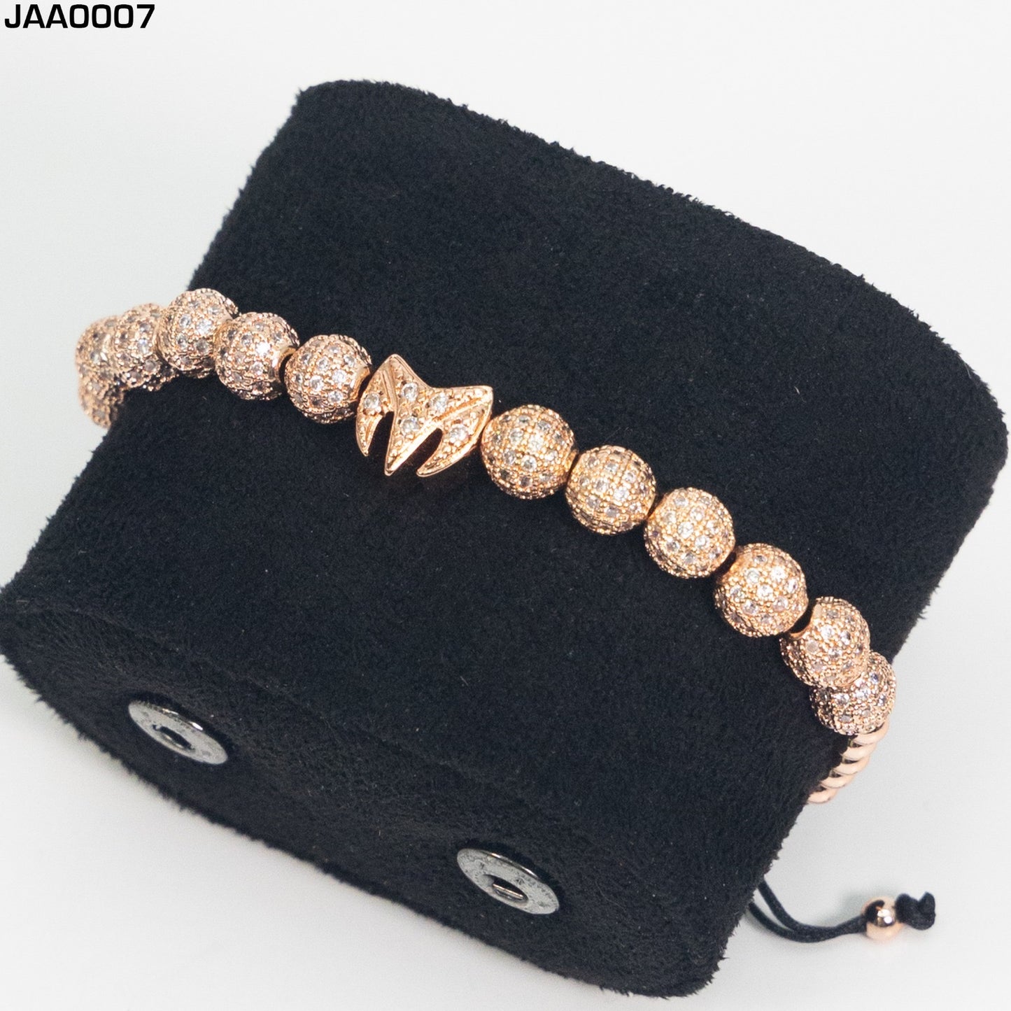 Pulsera Para Hombres Ajustable Color Rose Gold