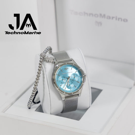 TechnoMarine MoonSun Women's Watch - 36mm Blue