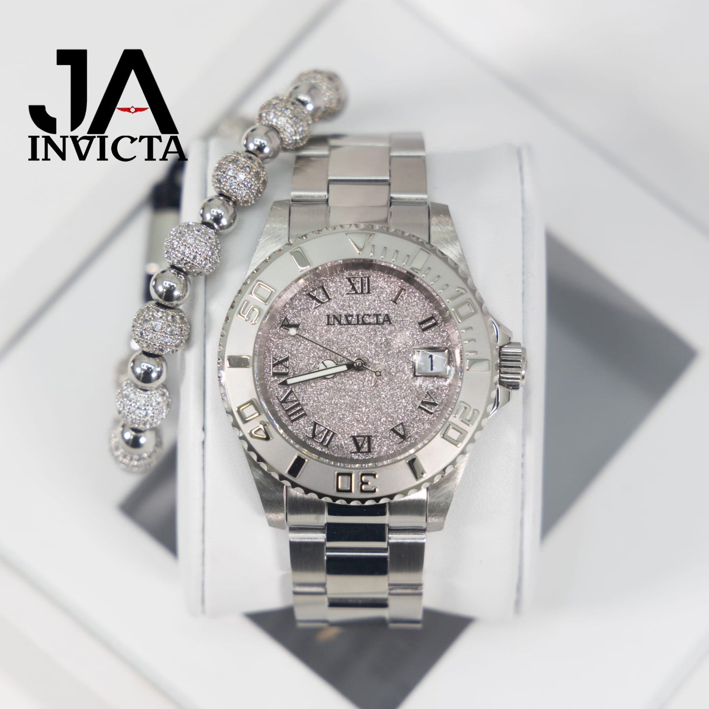 Invicta Angel Swiss Ronda 515 Caliber Women's Watch - 40mm, Steel