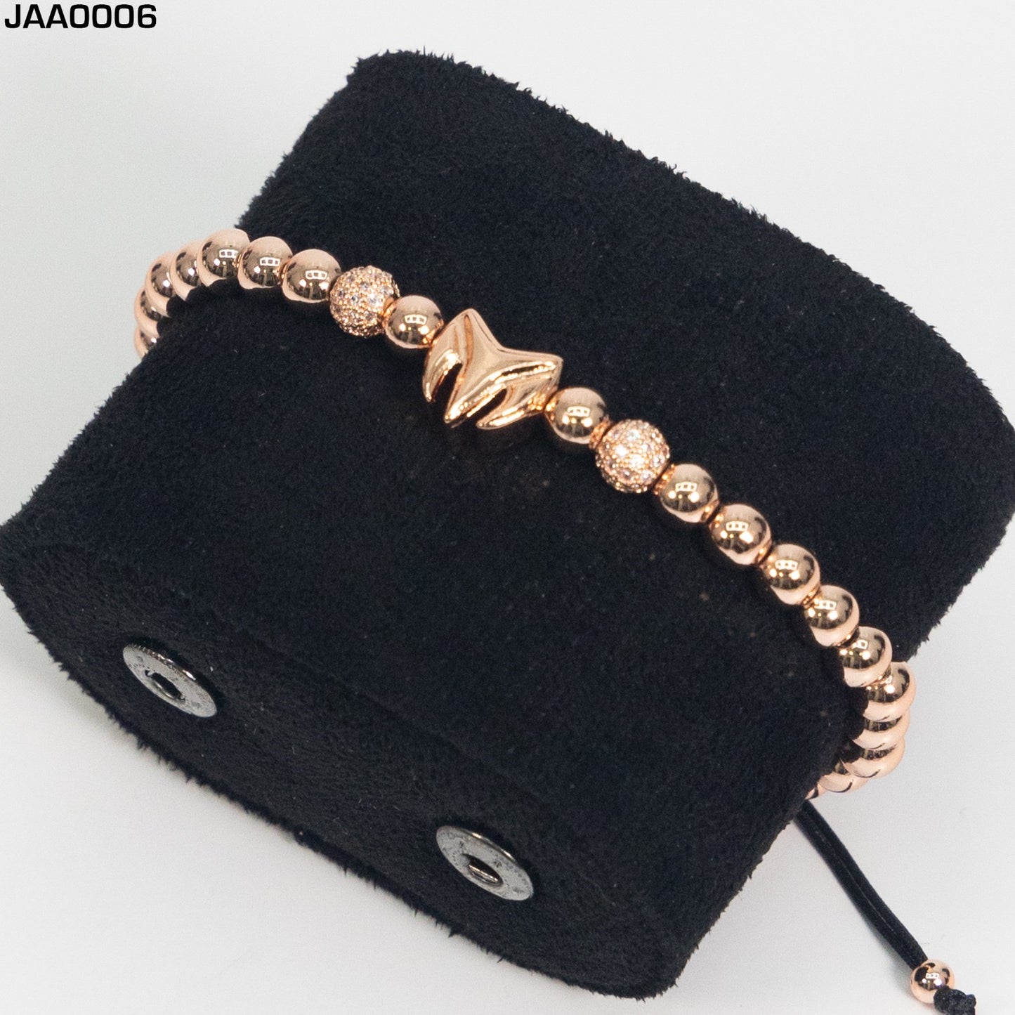 Pulsera Para Hombres Ajustable Color Rose Gold