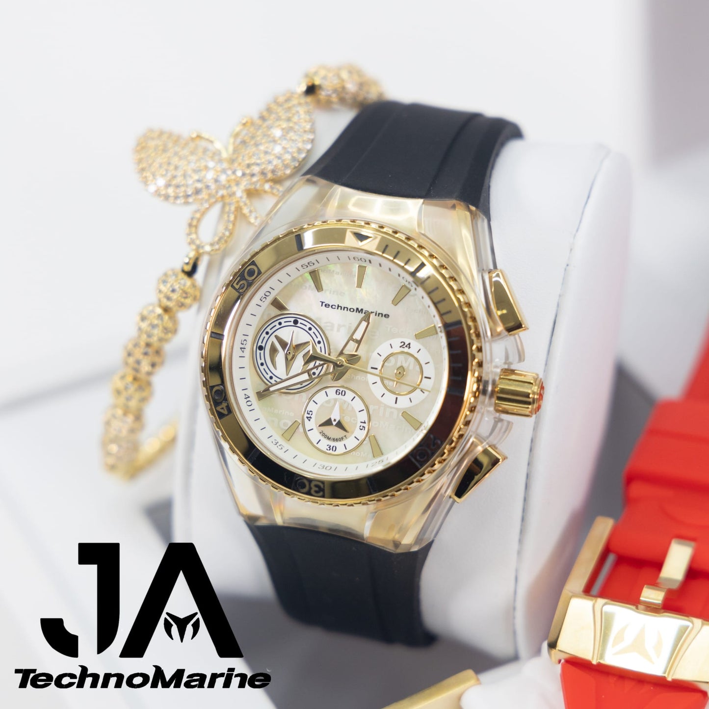 Technomarine Mujer Cruise Quartz Watch gold 40mm