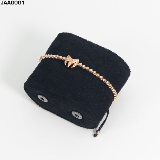 Pulsera Para Hombres Ajustable Color Rose Gold