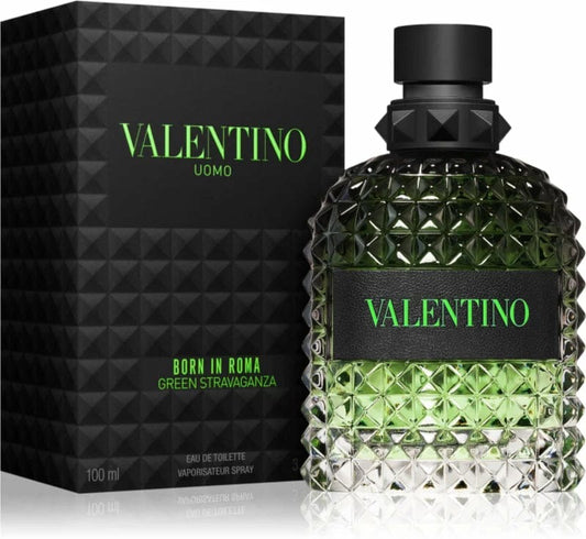 VALENTINO UOMO GREEN STRAVAGANZA 3.4OZ