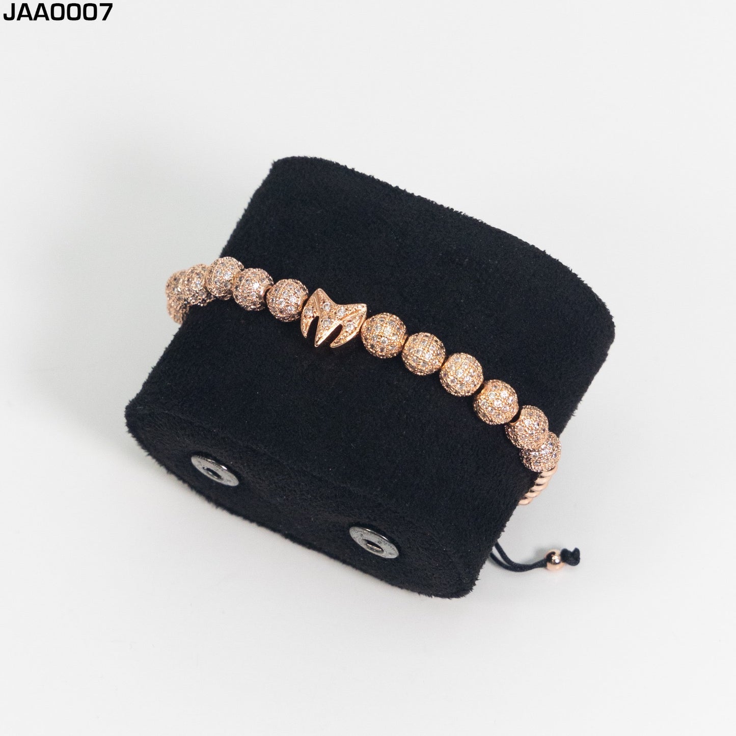 Pulsera Para Hombres Ajustable Color Rose Gold