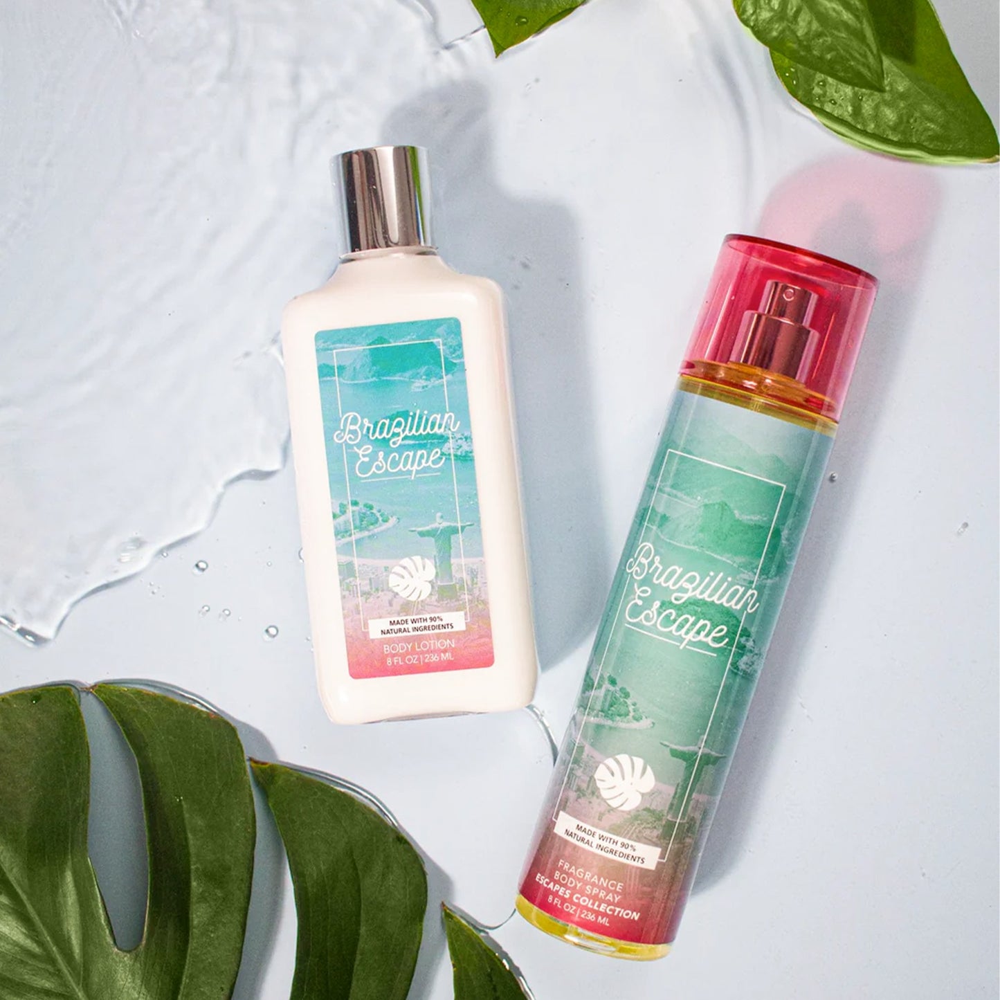 Splash Brazilian Escape 2-Piece Body Mist and Body Lotion Set