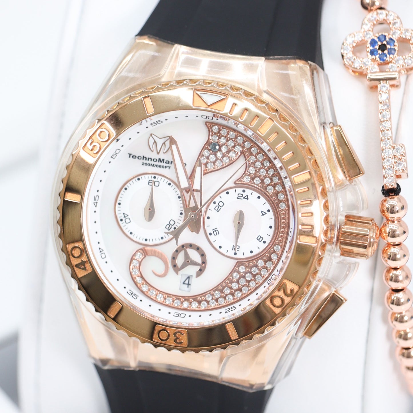 𝐓𝐄𝐂𝐇𝐍𝐎𝐌𝐀𝐑𝐈𝐍𝐄 Dreams Cruise Collection 40mm Rose Gold