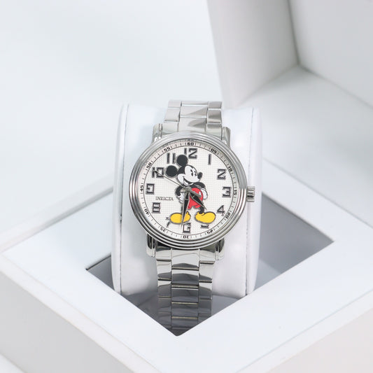 Invicta Disney Limited Edition Mickey Mouse Men's Watch - 43mm, Steel Una Pulsera Gratis
