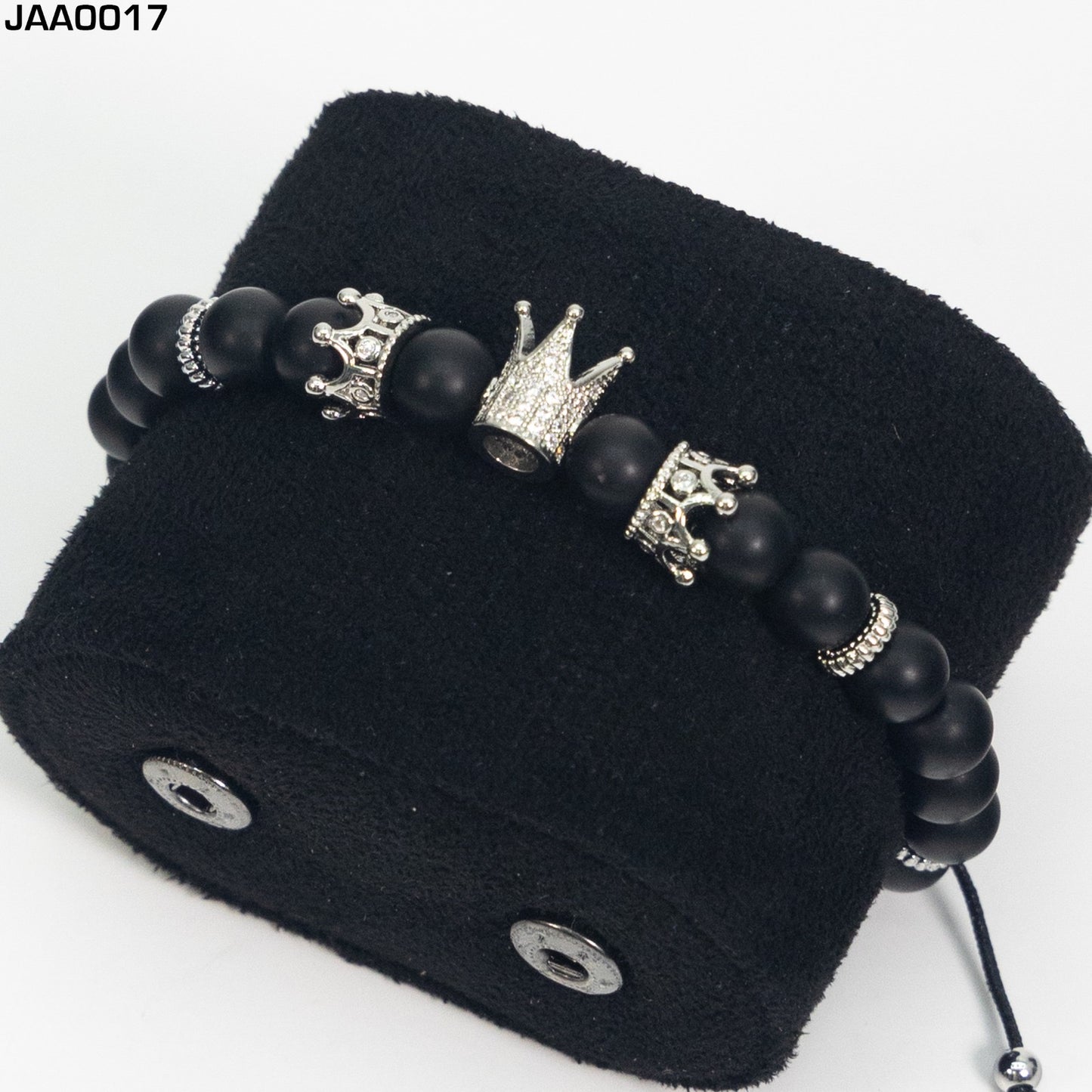 Pulsera Para Hombres Ajustable Color Silver