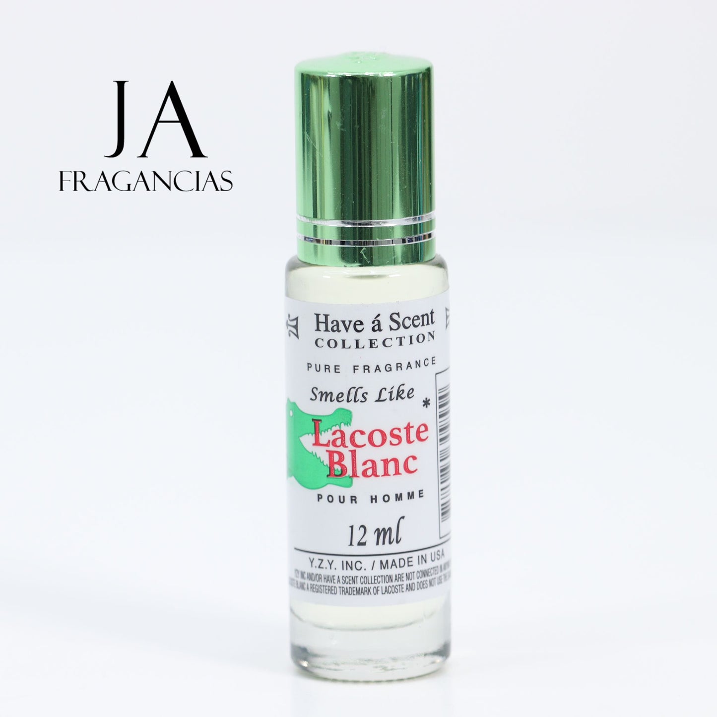 Perfume en Aceite Lacoste Blanc 12 ml