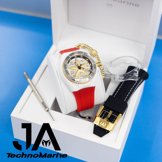 TechnoMarine Dream / Cruise collection Estrella De Mar Gold Dos Correas Dos Bicel