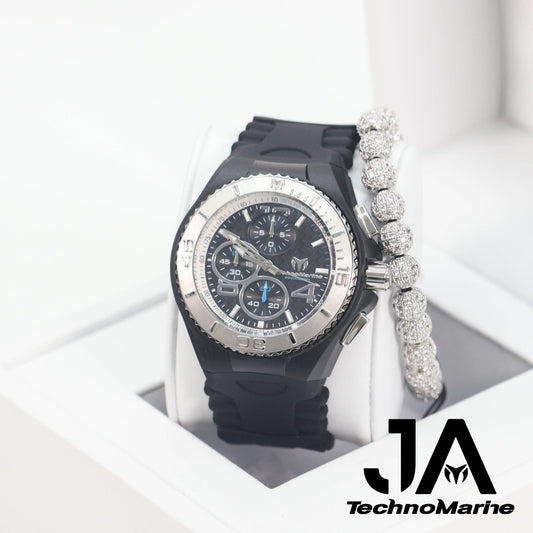 Technomarine Men's Cruise Jellyfish 46mm Silver