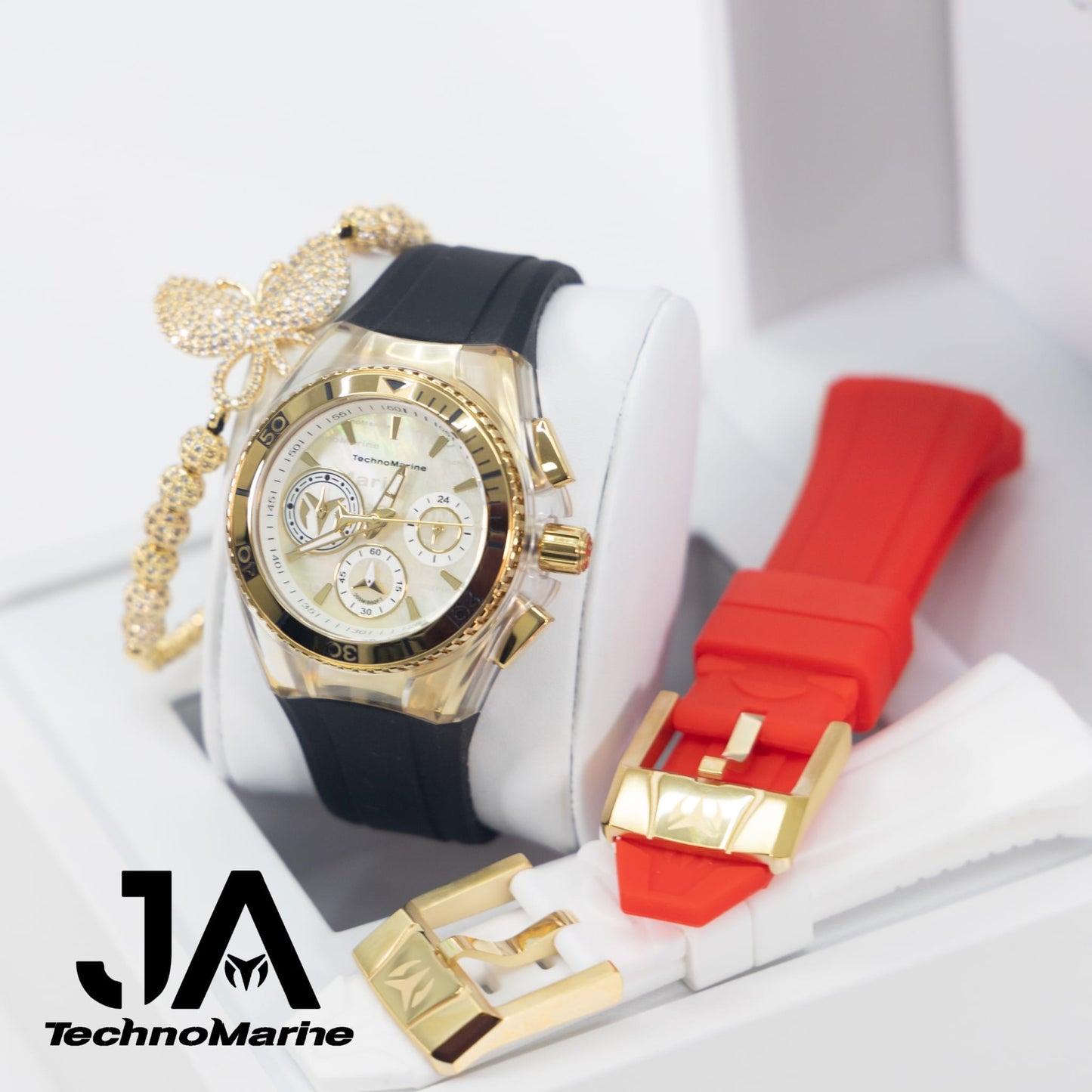 Technomarine Mujer Cruise Quartz Watch gold 40mm