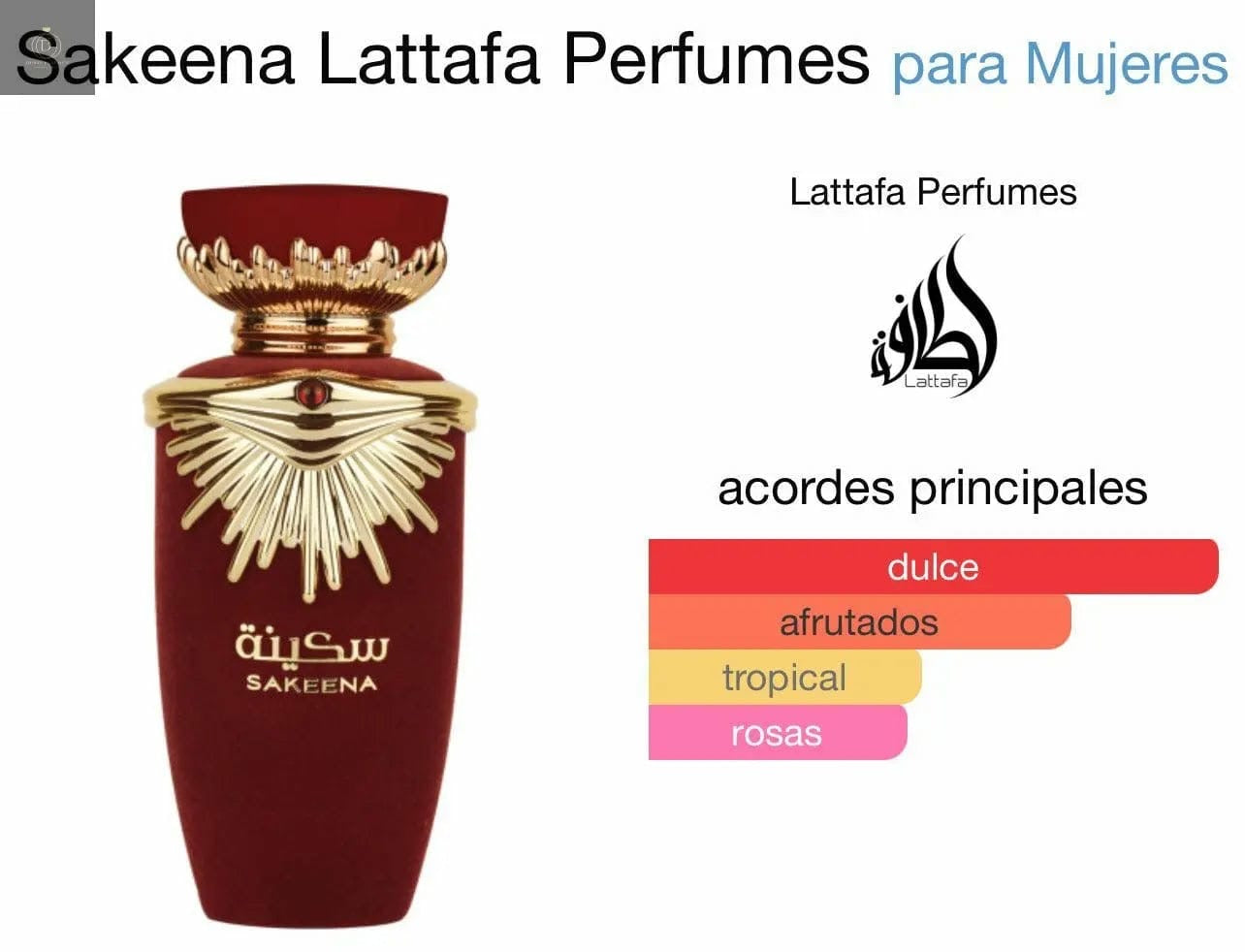 Sakeena Lattafa 3.4oz