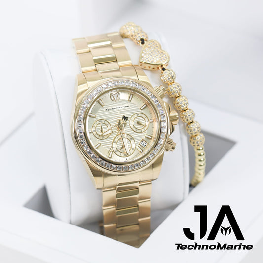 Technomarine Mujer Manta Ray Chronograph Quartz White Dial 38 mm