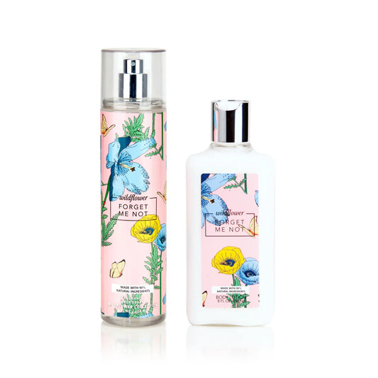 Splash Forget-Me-Not 2-Piece Body Mist and Body Lotion Set