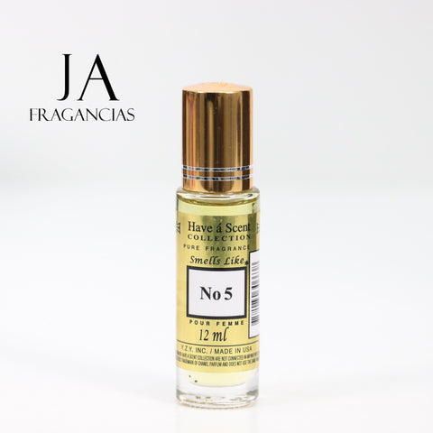 Perfume en Aceite No 5 12 ml