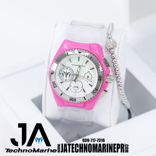 TechnoMarine Cruise California Women’s - 40MM Silver Rosita