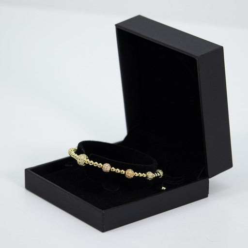 Pulsera Dorada De Mujer Ajustable Stainless Steel