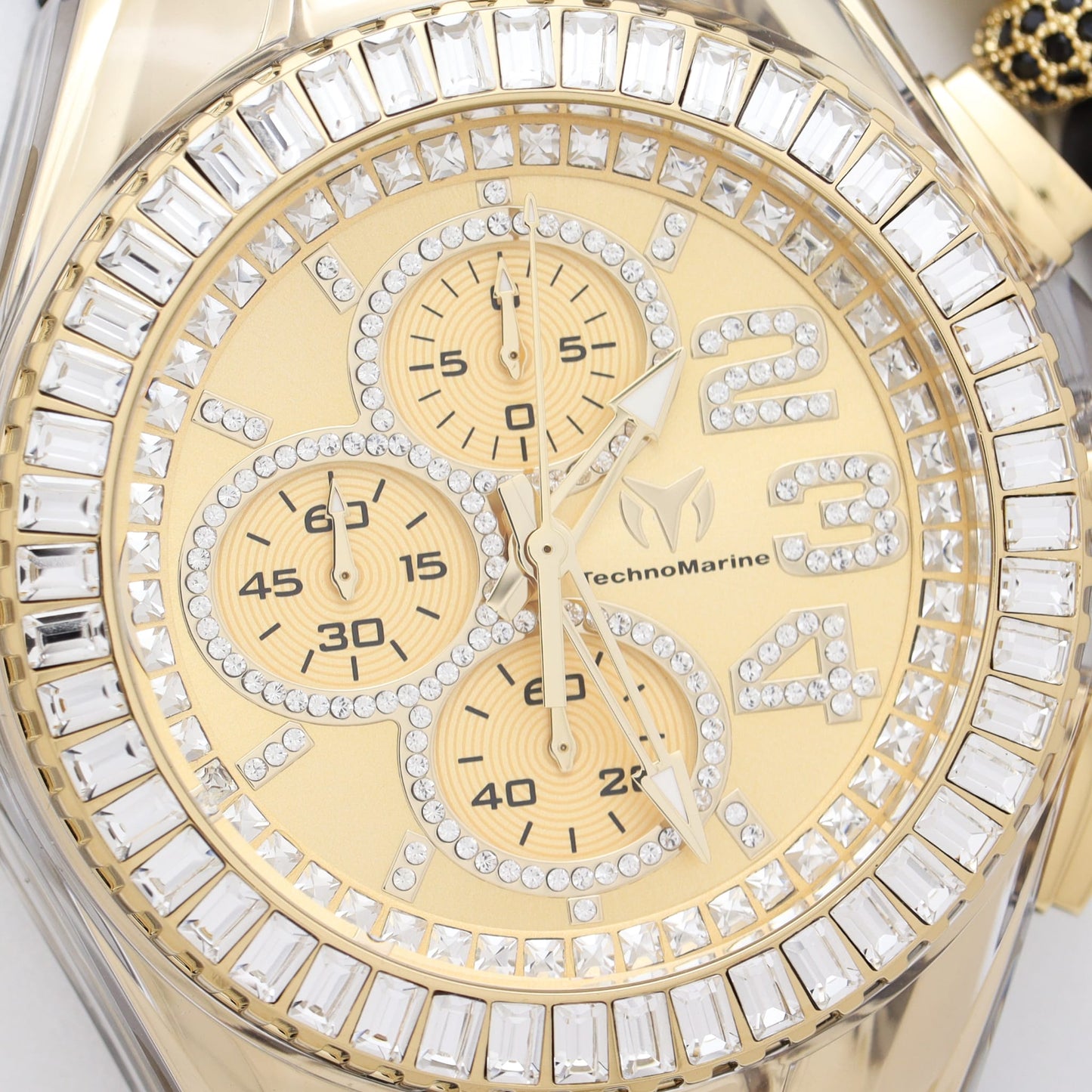 Technomarine Cruise Glitz 45mm Gold And Gold Stones Arrival 2022