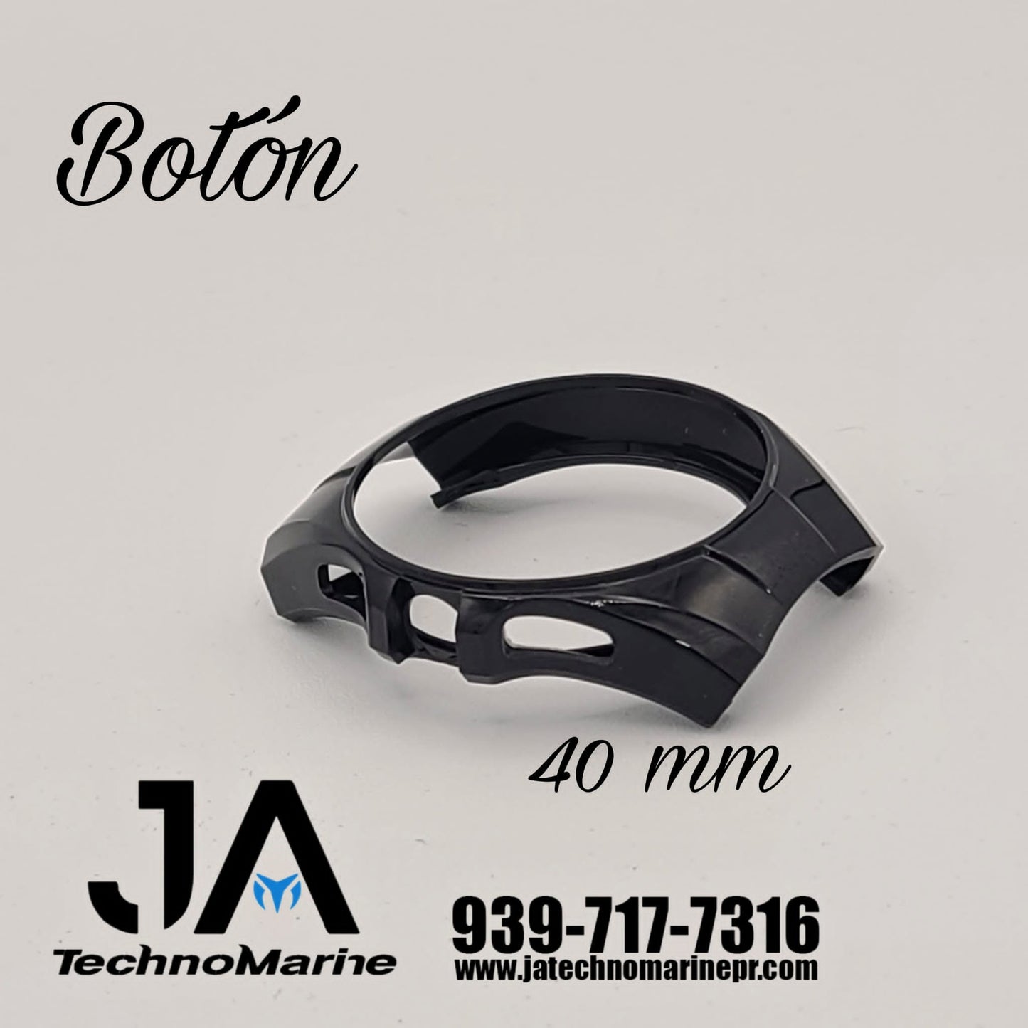 Bezel 40mm Chrono Cruise Cover Push Button