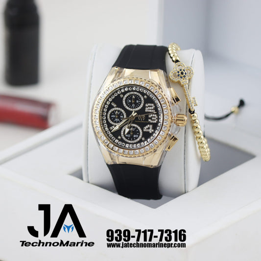 Technomarine  Cruise Glitz 40mm Gold with Stones Arrival