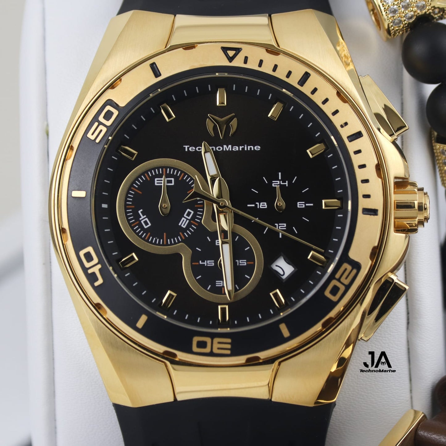 Technmarine Cruise Steel Gold Black 45mm Men