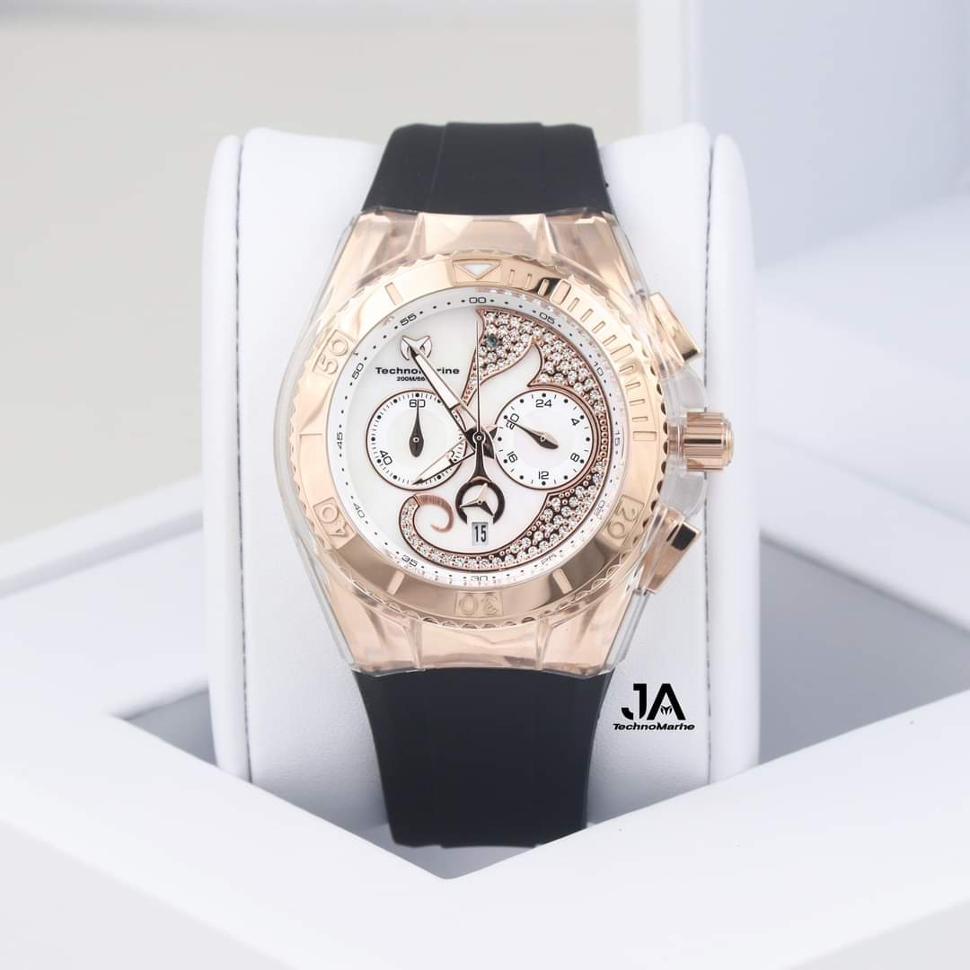 𝐓𝐄𝐂𝐇𝐍𝐎𝐌𝐀𝐑𝐈𝐍𝐄 Dreams Cruise Collection 40mm Rose Gold