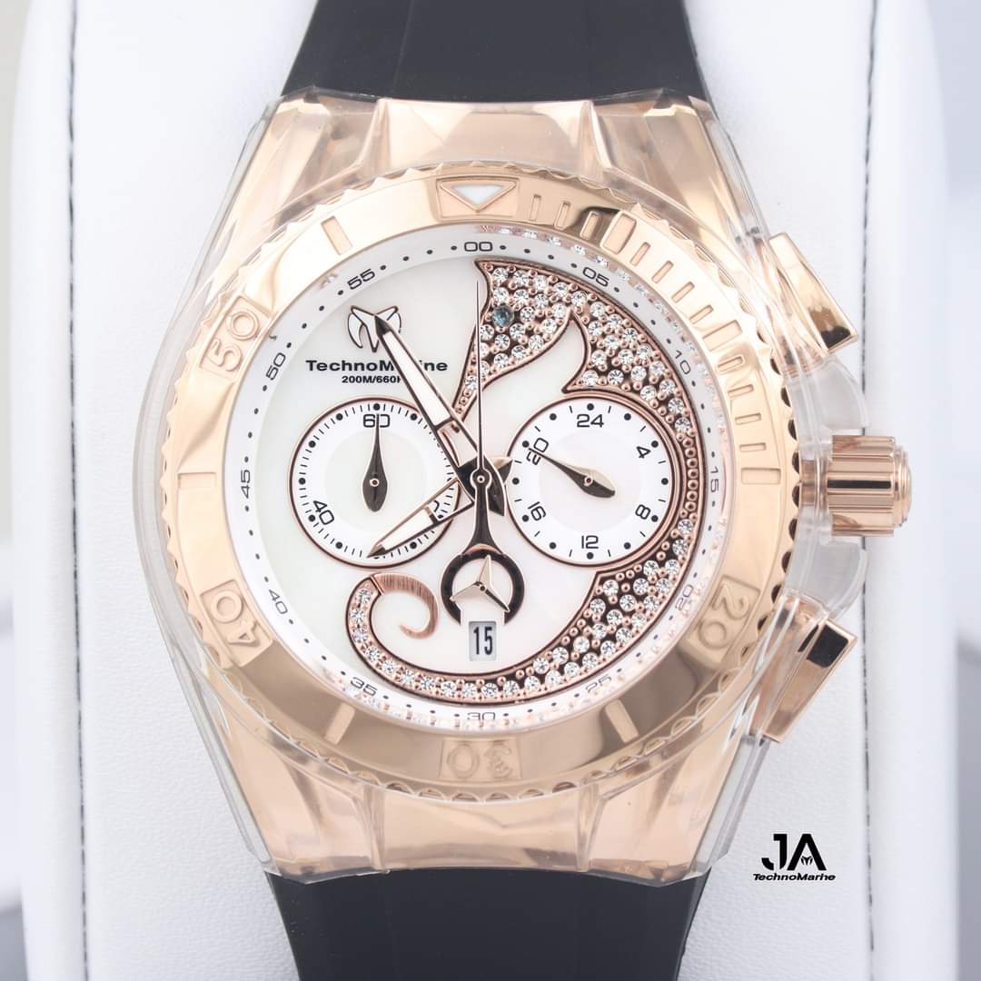 𝐓𝐄𝐂𝐇𝐍𝐎𝐌𝐀𝐑𝐈𝐍𝐄 Dreams Cruise Collection 40mm Rose Gold